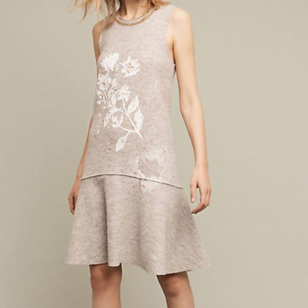Anthropologie Knitted & Knotted Womens Dress